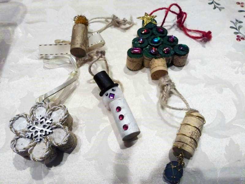Vigneto Cork Ornaments